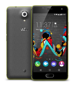 Wiko U Feel 12,7 cm (5") Doppia SIM Android 6.0 4G Micro-USB 3 GB 16 GB 2500 mAh Grigio, Lime