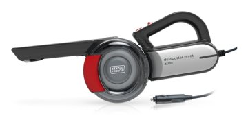 Nero & Decker PV1200AV aspirapolvere senza filo Grigio, Rosso, Trasparente
