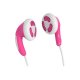 Maxell 303752 cuffia e auricolare Cablato In-ear Musica e Chiamate Rosa, Bianco 3