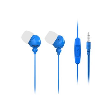 Maxell 303761 cuffia e auricolare Cablato In-ear Musica e Chiamate Blu