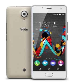 Wiko U Feel 12,7 cm (5") Doppia SIM Android 6.0 4G Micro-USB 3 GB 16 GB 2500 mAh Beige, Bianco