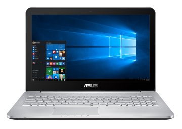 ASUS Vivobook Pro N552VW-FY059T Intel® Core™ i7 i7-6700HQ Computer portatile 39,6 cm (15.6") Full HD 16 GB DDR4-SDRAM 2 TB HDD NVIDIA® GeForce® GTX 960M Wi-Fi 5 (802.11ac) Windows 10 Home Grigio