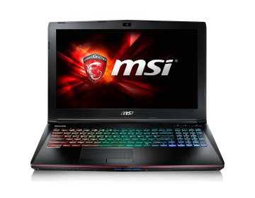 MSI Gaming GE62 6QE(Apache Pro)-445IT Intel® Core™ i7 i7-6700HQ Computer portatile 39,6 cm (15.6") Full HD 16 GB DDR4-SDRAM 1,26 TB HDD+SSD NVIDIA® GeForce® GTX 965M Wi-Fi 5 (802.11ac) Windows 10 Home