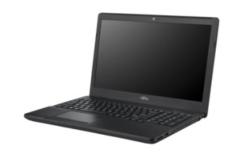 Fujitsu LIFEBOOK A556 Intel® Core™ i5 i5-6200U Computer portatile 39,6 cm (15.6") 4 GB DDR4-SDRAM 500 GB HDD Wi-Fi 5 (802.11ac) Windows 7 Professional Nero
