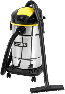 LAVOR Trenta X Nero, Acciaio inox, Giallo