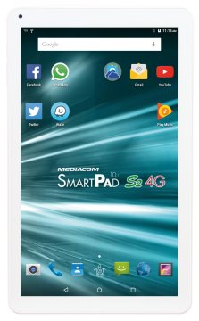 Mediacom SmartPad 10.1 S2 4G Mediatek 16 GB 25,6 cm (10.1") 1 GB Android 5.1 Bianco