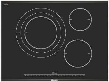 Bosch PID775N24E piano cottura Nero Da incasso Piano cottura a induzione 3 Fornello(i)