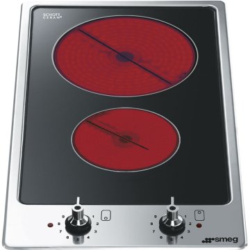 Smeg Classic Classica Piano di cottura PGF32C Inox/Nero
