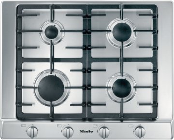 Miele KM 2010 Acciaio inox Da incasso 65 cm Gas 4 Fornello(i)