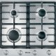 Miele KM 2010 Acciaio inox Da incasso 65 cm Gas 4 Fornello(i) 2
