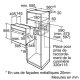 Siemens HB23AB520 67 L Nero, Acciaio inox 3