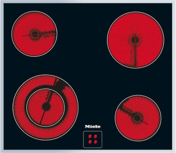 Miele KM 6012 Nero Da incasso Ceramica 4 Fornello(i)