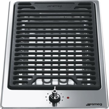 Smeg Classica Piano di cottura PGF30B Acciaio Inox