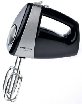 Grundig HM 5040 Sbattitore manuale 300 W Nero, Acciaio inox