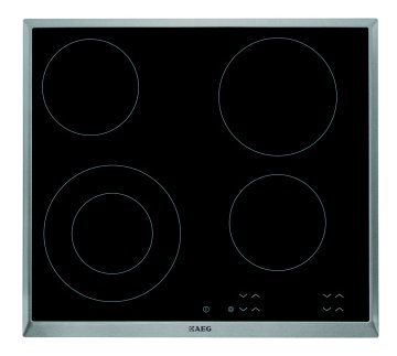 AEG HK624010XB Nero Da incasso Ceramica 4 Fornello(i)