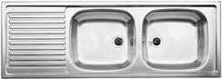 BLANCO EZS 12 x 4-2 Lavello montato su piano Rettangolare Acciaio inox