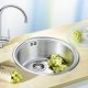 BLANCO RONDOSOL Lavello montato su piano Cerchio Acciaio inox 3