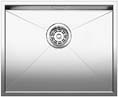 BLANCO ZEROX 500-U Lavello montato su piano Rettangolare Acciaio inox
