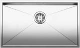 BLANCO ZEROX 700-IF Lavello montato su piano Rettangolare Acciaio inox