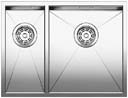 BLANCO Zerox 340/180-if Lavello montato su piano Rettangolare Acciaio inox