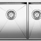 BLANCO Zerox 340/180-u Lavello montato su piano Rettangolare Acciaio inox 2