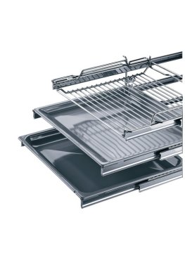 Miele HCE 62 accessorio e componente per forno Nero, Acciaio inox
