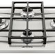 Smeg P1641X piano cottura Acciaio inox Da incasso Gas 4 Fornello(i) 2