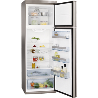 AEG S73200DTX0 frigorifero con congelatore Libera installazione 306 L Acciaio inox