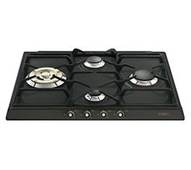 Smeg SR764AO piano cottura Antracite Da incasso Gas 4 Fornello(i)