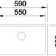 BLANCO Claron 550-if 3