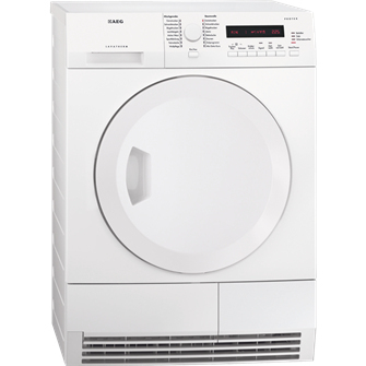 AEG T75280AC asciugatrice Libera installazione Caricamento frontale 8 kg B Bianco
