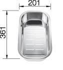 BLANCO 224787 scolapasta Acciaio inox