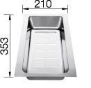 BLANCO 225046 scolapasta Acciaio inox