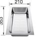 BLANCO 225046 scolapasta Acciaio inox 2