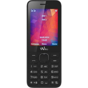 Wiko Riff 2 6,1 cm (2.4") 77 g Nero, Rosa Telefono cellulare basico