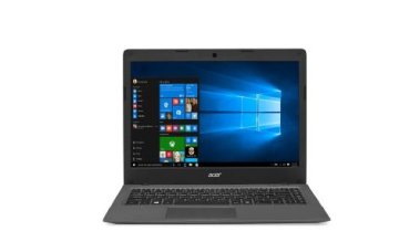 Acer Aspire One AO1-431-C1TR Intel® Celeron® N3050 Computer portatile 35,6 cm (14") HD 2 GB DDR3L-SDRAM 32 GB Flash Wi-Fi 5 (802.11ac) Windows 10 Home Nero