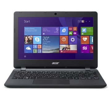Acer Aspire E 11 ES1-111M-C1LE Intel® Celeron® N2840 Computer portatile 29,5 cm (11.6") 2 GB DDR3L-SDRAM 32 GB Windows 8.1 Nero
