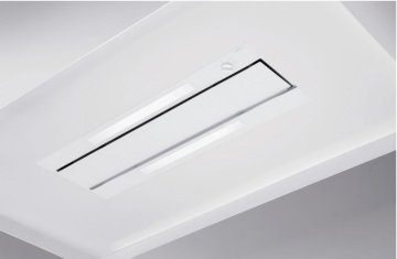 NOVY 877 cappa aspirante Integrato a soffitto Trasparente, Bianco 500 m³/h