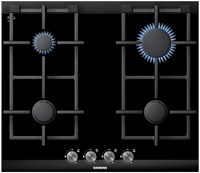 Siemens ER626PB70E piano cottura Nero Da incasso Gas 4 Fornello(i)