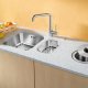 BLANCO SUPRA 400-U Lavello sottopiano Quadrato Acciaio inox 3