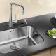 BLANCO SUPRA 500-U Lavello montato su piano Rettangolare Acciaio inox 2