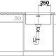 BLANCO Andano 500-U Lavello sottopiano Rettangolare Acciaio inox 6