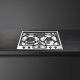 Smeg Classic Classica Piano di cottura PGF64-4 Acciaio Inox 3
