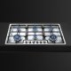 Smeg Classic Classica Piano di cottura PGF96 Acciaio Inox 3