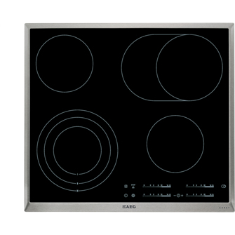 AEG HK654078XB Nero Da incasso Ceramica 4 Fornello(i)