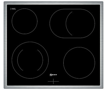 Neff MR 1342 N Nero Da incasso Ceramica 4 Fornello(i)