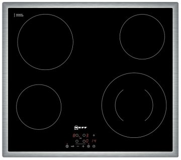 Neff T13B41N2 piano cottura Nero Da incasso Ceramica 4 Fornello(i)