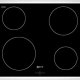 Neff M13R40N2 piano cottura Nero, Acciaio inox Da incasso Ceramica 4 Fornello(i) 2