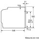 Neff B57CR22N0 forno 71 L 3650 W Nero, Acciaio inox 8