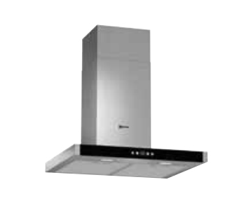 Neff D76MH52N1 cappa aspirante Cappa aspirante a parete Acciaio inox 680 m³/h